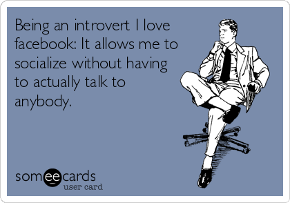 Introverted Social Media