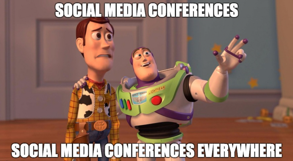 Social Media Conferences Meme