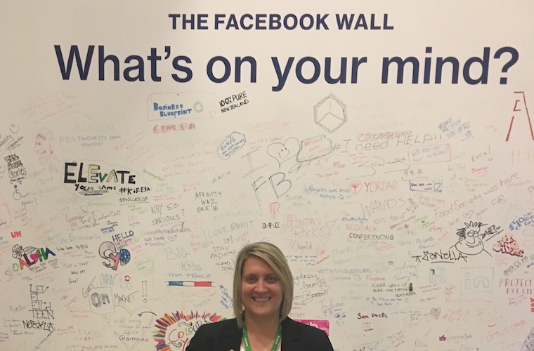 Tracy Whitelaw at Facebook Offices in Sydney, Australia