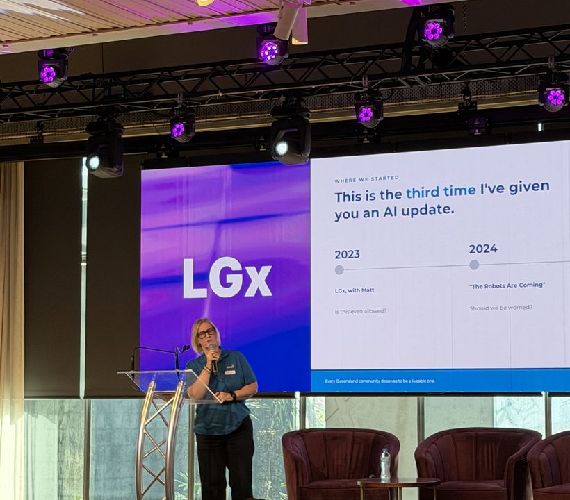 Presenting the AI update at LGx 2026